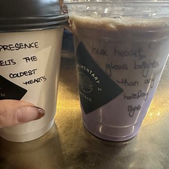 Complimentary Café - CC Special & Iced Ube Latte - Coffee & Tea Near Me - Skokie, Illinois Complimentary Café - CC Special & Iced Ube Latte - Coffee & Tea Near Me - Skokie, Illinois