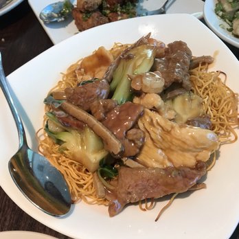 Kwok's Bistro - Combination pan fried noodles - Chinese Near Me - Reno, Nevada