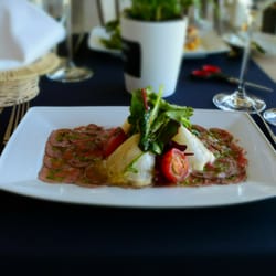 Restaurant "STEGHOUSE" - Angebratenes Carpaccio vom Rind