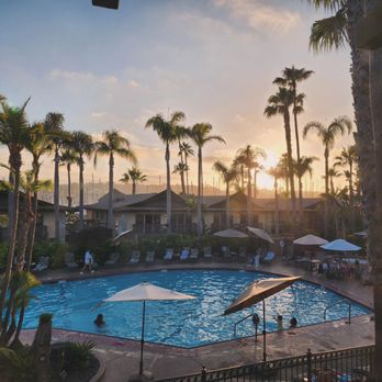 Humphreys Half Moon Inn - My view from my tropical room. - San Diego, CA