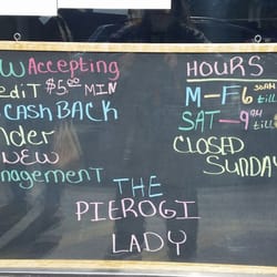 The Pierogi Lady Market and Catering - Hours