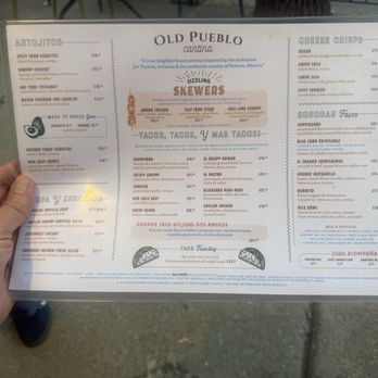 Old Pueblo Cantina - Menu - Mexican Near Me - Chicago, Illinois Old Pueblo Cantina - Menu - Mexican Near Me - Chicago, Illinois
