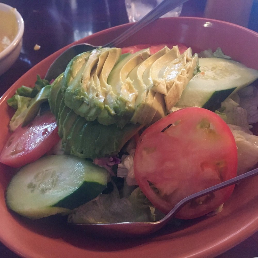 Brazas Chicken - Our table's salad - Latin American Near Me - Orlando, Florida