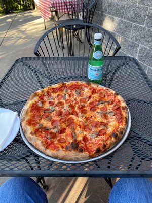 Smiling with Hope Pizza by null