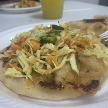Village Market - Salvadorian Pupusas revueltas  , They are really good $2.50 - Mexican Near Me - Saint Paul, Minnesota