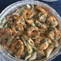 Pasta Alfredo shrimp Pasta Alfredo shrimp