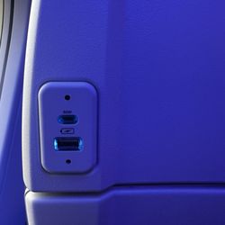 Southwest Airlines - They have charging ports on the back of the seats now!