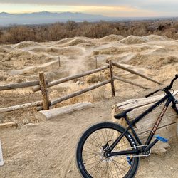 Hyland Cyclery - New bike from Hyland Cyclery, at the Draper jump park.