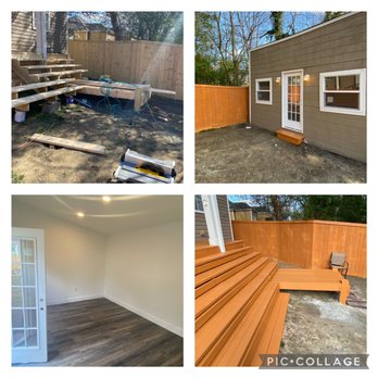Shawn’s Home Improvement - Home office shed / and deck built from the ground up. GREAT investment for those who work from home - General Contractors Near Me Shawn’s Home Improvement - Home office shed / and deck built from the ground up. GREAT investment for those who work from home - General Contractors Near Me