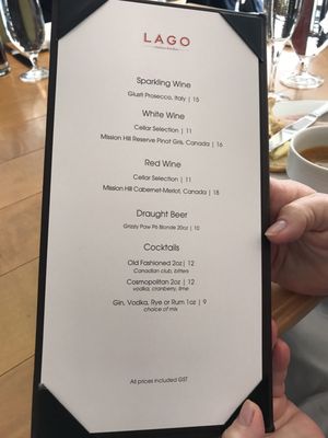 Menu photo 3 Lago Italian Kitchen Lake Louise, AB Menu photo 3 Lago Italian Kitchen Lake Louise, AB