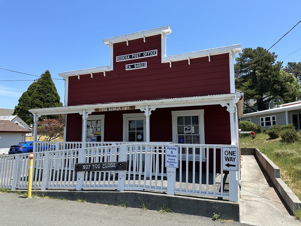 US POST OFFICE Updated June 2024 17160 Bodega Hwy, Bodega