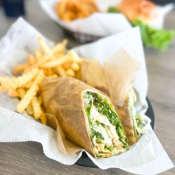 Crowes' Nest Café - Chicken Caesar Wrap - delish - Breakfast & Brunch Near Me - Jackson, Michigan Crowes' Nest Café - Chicken Caesar Wrap - delish - Breakfast & Brunch Near Me - Jackson, Michigan