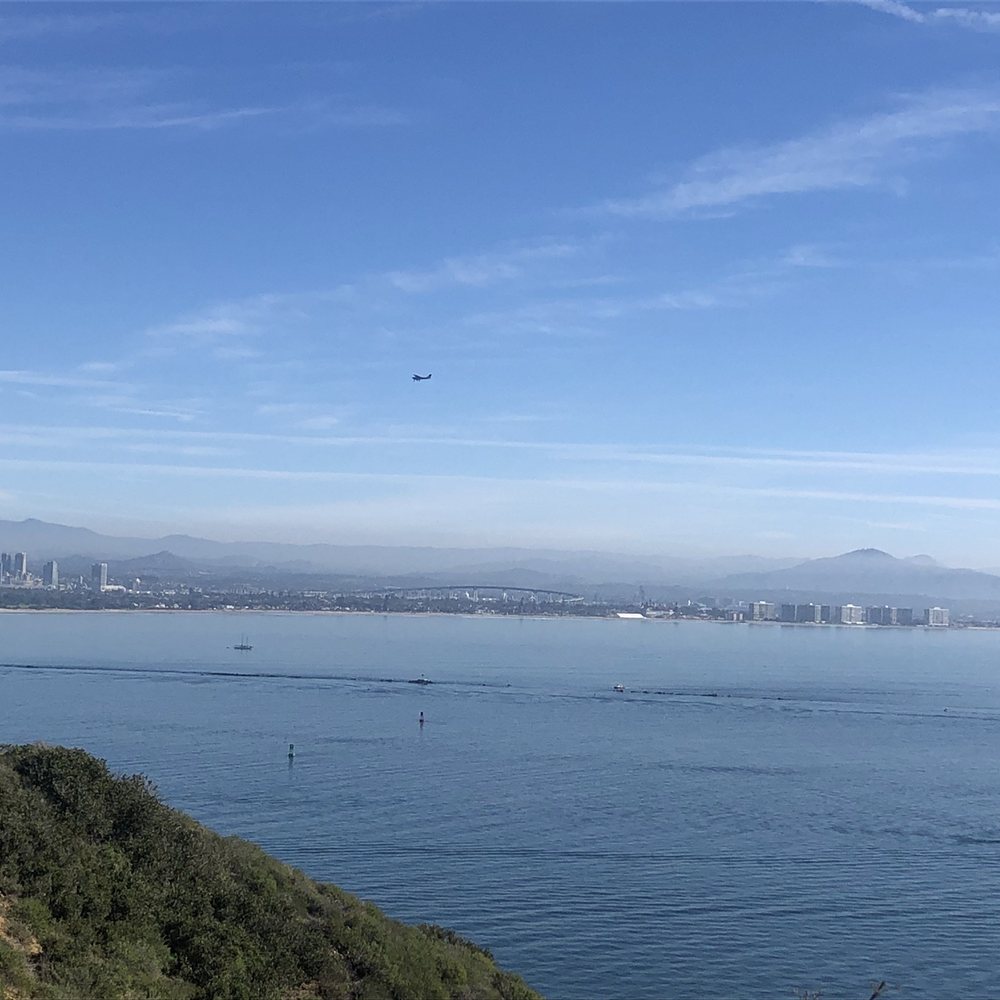 Bayside Trail - Looking towards Hotel Del - Hiking Near Me - San Diego, California