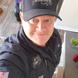 Encinitas Plumbing's new embroidered uniforms.