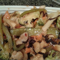 New Number One Chinese Restaurant - Sliced chicken with Garlic sauce (Szechuan style)