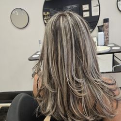 JP Hair FX Beauty Studio - Color correction w long layers haircut