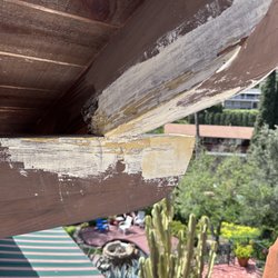 Termite work.