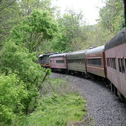 Tioga Central Railroad - Winding our way through the hills and trees to Hammond Lake & back!