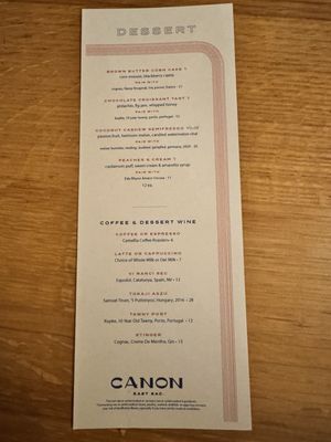 Menu photo 1 Canon Sacramento, CA