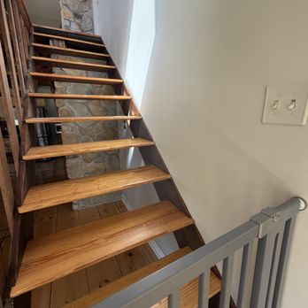 Alpine Flooring - Steps refinished - Flooring Near Me - Somerville, New Jersey