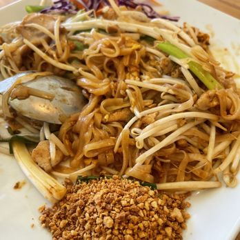 Basil & Co - Pad Thai with Chicken - Thai Near Me - Diamond Bar, California