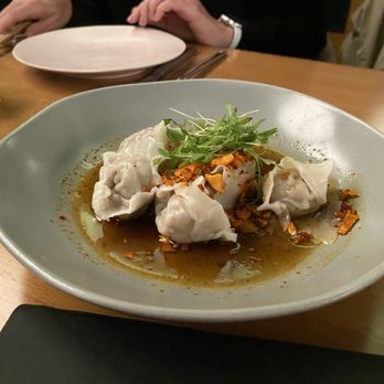 NUE Elegantly Vietnamese - Chili oil wontons - Vietnamese Near Me - Falls Church, Virginia