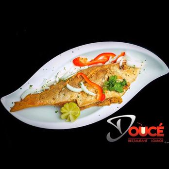 Douce Restaurant and Lounge - Fried fish. - Lounges Near Me - Miramar, Florida
