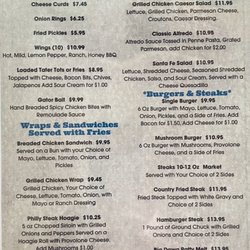 Knotheads Bar & Grill - Menu