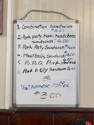 Vietnamese Sandwiches & Coffee by null