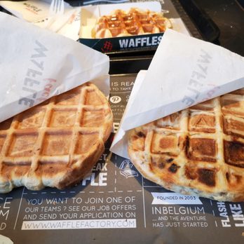 Waffle Factory - Special(on the left) : smoked duck breast, mozarella, and garlic. Figuette(on the right) : lardon, figs, walnut, and honey. - Waffles Near Me - Brussels, BRU Waffle Factory - Special(on the left) : smoked duck breast, mozarella, and garlic. Figuette(on the right) : lardon, figs, walnut, and honey. - Waffles Near Me - Brussels, BRU