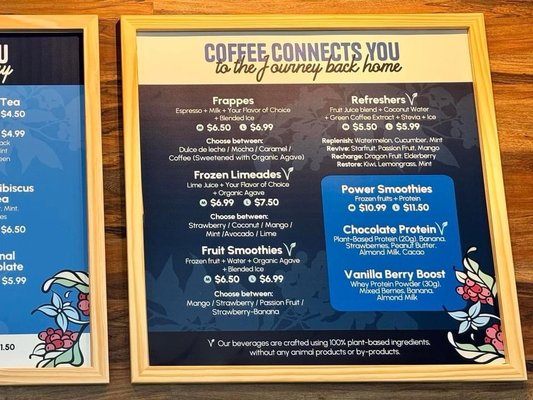 Menu photo 6 Coffee For The Soul Kissimmee, FL