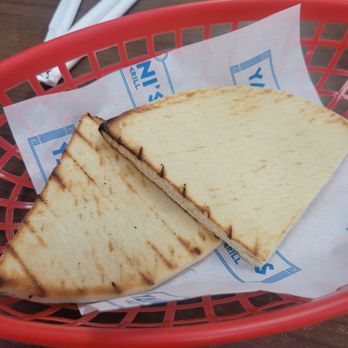 Yanni's Greek Grill - 4 pieces of Pita (refillable) - Greek Near Me - Las Vegas, Nevada Yanni's Greek Grill - 4 pieces of Pita (refillable) - Greek Near Me - Las Vegas, Nevada