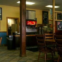 the inside of a restaurant the inside of a restaurant