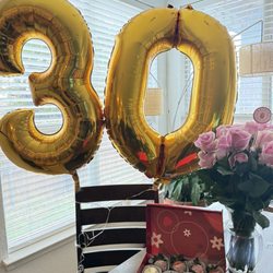 Edible Arrangements - The Best Birthday Month Flowers & Fruit Deluxe with balloons