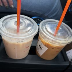 Dunkin' - Less Iced Chai Latte