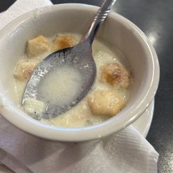 Friendly's - Cup of clam chowder