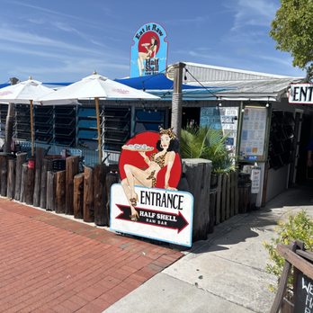 Half Shell Raw Bar - Entrance - Seafood Near Me - Key West, Florida Half Shell Raw Bar - Entrance - Seafood Near Me - Key West, Florida
