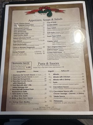 Papa Dio's Italian Restaurant & Wine Bar by null
