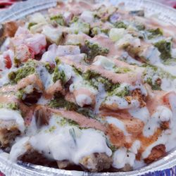 Craving Hour Halal - Combo (chicken & lamb) rice bowl