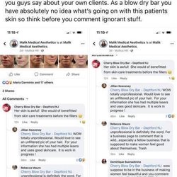 Cherry Blow Dry Bar - This is a disgrace how an establishment that is in the business of making women feel beautiful would knock down another! Shame on you.