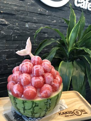 Kakigori dessert cafe by null