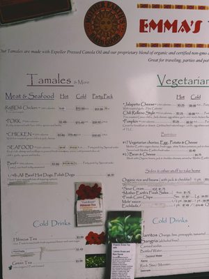 Menu photo 6 Emma's Tamales Sacramento, CA