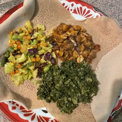 Queen of Sheba - 3 veggie option.