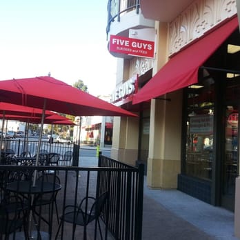 Five Guys - Exterior - Burgers Near Me - Redwood City, California Five Guys - Exterior - Burgers Near Me - Redwood City, California