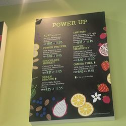 Inta Juice - Laramie - Menu