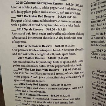Cathedral Ridge Winery - Wine tasting menu - Wine Tours Near Me - Hood River, Oregon Cathedral Ridge Winery - Wine tasting menu - Wine Tours Near Me - Hood River, Oregon