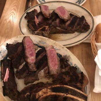 Peter Luger - Top-steak; bottom-rib eye - Steakhouses Near Me - Brooklyn, New York