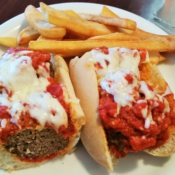 Samson's Bar & Restaurant - Meatball Sub w/ fries. - Bars Near Me - Castleton-on-Hudson, New York Samson's Bar & Restaurant - Meatball Sub w/ fries. - Bars Near Me - Castleton-on-Hudson, New York
