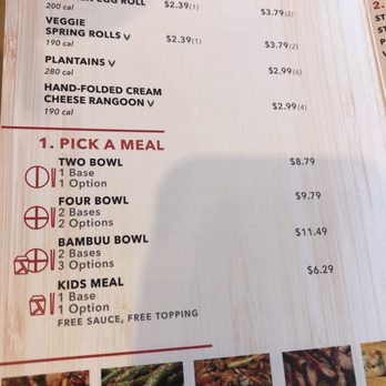 BAMBUU Asian Eatery - Menu - Asian Fusion Near Me - Vero Beach, Florida