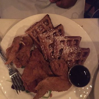 Delta's - Fried chicken good flavor needed a little salt, waffles ok. - Soul Food Near Me - New Brunswick, New Jersey Delta's - Fried chicken good flavor needed a little salt, waffles ok. - Soul Food Near Me - New Brunswick, New Jersey